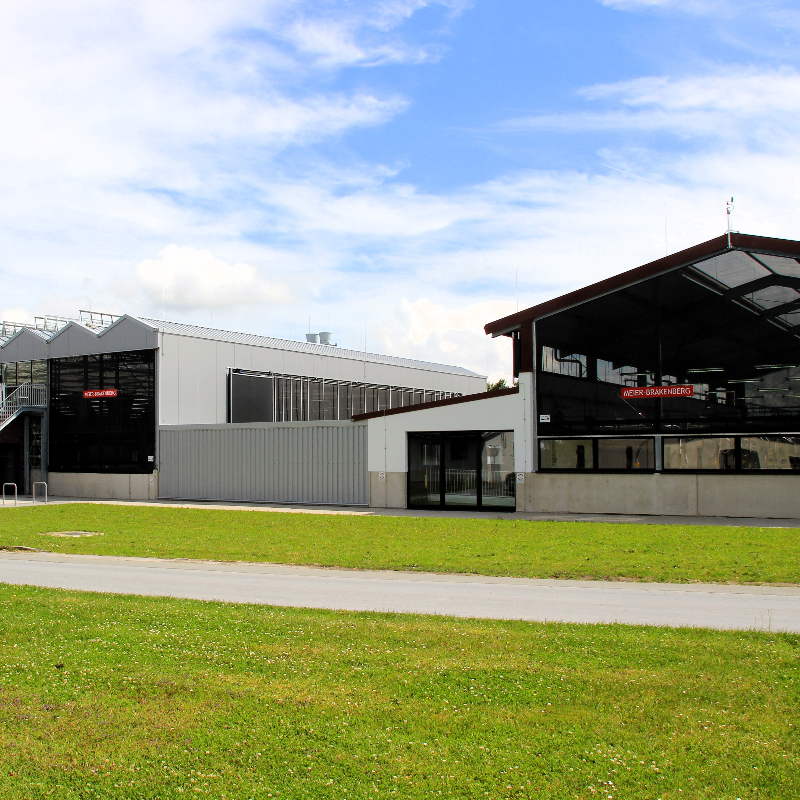 Der Prototyp eines Schweinestalls in Haus Düsse Der Prototyp eines Schweinestalls in Haus Düsse